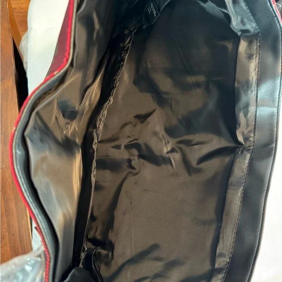 Victoria's Secret Red Plaid Tote Bag - Picture 4 of 4